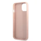 Guess PU Saffiano Triangle Apple iPhone 13 Pro Max (6.7) hátlapvédő tok pink (GUHCP13XPSATLP)