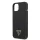 Guess Silicone Line Triangle Apple iPhone 13 Pro (6.1) hátlapvédő tok fekete (GUHCP13LSLTGK)