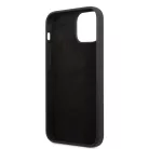 Guess Apple iPhone 13 (6.1) 4G Silicone Metal Logo hátlapvédő tok fekete (GUHCP13MS4LK)