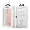 Guess Samsung SM-S906 Galaxy S22 Plus (2022) Silicone Metal Logo hátlapvédő tok pink (GUHCS22MLSLMGPP)