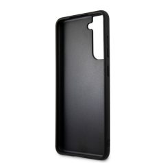   Guess PU Leather Saffiano Samsung G990B Galaxy S21 FE (2022) hátlapvédő tok pink (GUHCS21FPSASBPI)