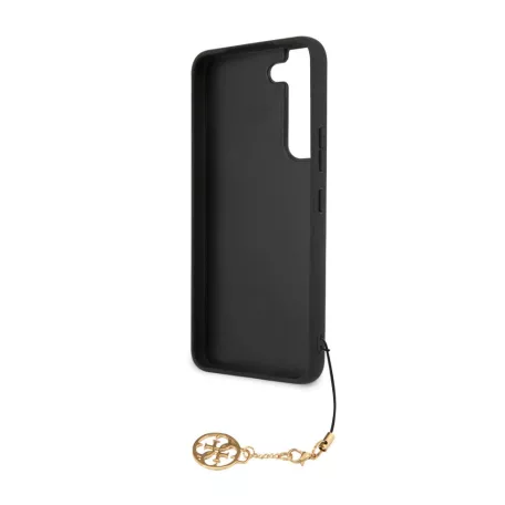Guess 4G Charms Samsung SM-S906 Galaxy S22 Plus (2022) hátlapvédő tok barna (GUHCS22MGF4GBR)