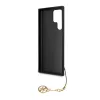 Guess 4G Charms Samsung SM-S908 Galaxy S22 Ultra (2022) hátlapvédő tok barna (GUHCS22LGF4GBR)