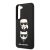 Karl Lagerfeld and Choupette Samsung SM-S901 Galaxy S22 (2022) hátlapvédő tok fekete (KLHCS22SSAKICKCBK)