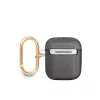 Guess TPU Printed Stripe Apple AirPods 1/2 szilikon tok fekete (GUA2LSC4EK)