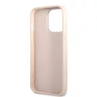 Guess Apple iPhone 13 Pro (6.1) PU 4G Stripe hátlapvédő tok pink (GUHCP13LP4SNP)