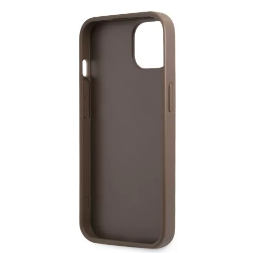 Guess PU 4G Stripe Apple iPhone 13 Pro Max (6.7) hátlapvédő tok barna (GUHCP13XP4SNW)