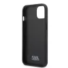 Karl Lagerfeld Monogram Ikonik Apple iPhone 13 Mini (5.4) hátlapvédő tok fekete (KLHCP13SPMNIKBK)