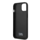 Karl Lagerfeld Monogram Ikonik Apple iPhone 13 Mini (5.4) hátlapvédő tok fekete (KLHCP13SPMNIKBK)
