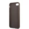 Guess 4G Saffiano Double Card Apple iPhone 7 / 8 / SE2 / SE3 (4.7) hátlapvédő tok barna (GUHCI8P4TPW)
