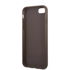   Guess 4G Saffiano Double Card Apple iPhone 7 / 8 / SE2 / SE3 (4.7) hátlapvédő tok barna (GUHCI8P4TPW)