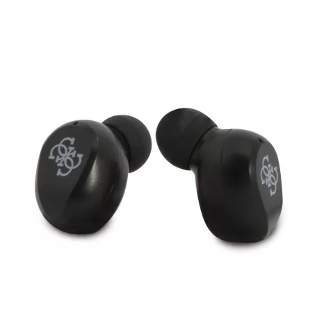 Guess True Wireless Classic Logo Bluetooth 5.0 sztereó TWS headset beépített mikrofonnal fekete (GUTWST31EK)