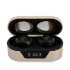 Guess True Wireless Classic Logo Bluetooth 5.0 sztereó TWS headset beépített mikrofonnal arany (GUTWST31ED)