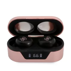   Guess True Wireless Classic Logo Bluetooth 5.0 sztereó TWS headset beépített mikrofonnal pink (GUTWST31EP)