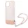 Guess Apple iPhone 14 Plus (6.7) PC/TPU Camera Outline Translucent hátlapvédő tok pink (GUHCP14MHGCOHP)