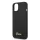 Guess Apple iPhone 14 Plus (6.7) Liquid Silicone Metal Logo hátlapvédő tok fekete (GUHCP14MSLSMK)