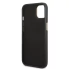 Guess Apple iPhone 14 (6.1) PC/TPU 4G Metal Camera Outline hátlapvédő tok fekete (GUHCP14SHG4SHK)