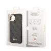 Guess Apple iPhone 14 (6.1) PC/TPU 4G Metal Camera Outline hátlapvédő tok fekete (GUHCP14SHG4SHK)