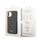 Guess Apple iPhone 14 (6.1) PC/TPU 4G Metal Camera Outline hátlapvédő tok fekete (GUHCP14SHG4SHK)