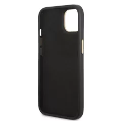   Guess Apple iPhone 14 Plus (6.7) PC/TPU 4G Metal Camera Outline hátlapvédő tok fekete (GUHCP14MHG4SHK)