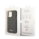 Guess Apple iPhone 14 Pro (6.1) PC/TPU 4G Metal Camera Outline hátlapvédő tok fekete (GUHCP14LHG4SHK)