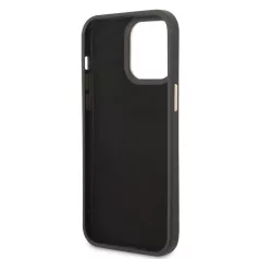   Guess Apple iPhone 14 Pro Max (6.7) PC/TPU 4G Metal Camera Outline hátlapvédő tok fekete (GUHCP14XHG4SHK)