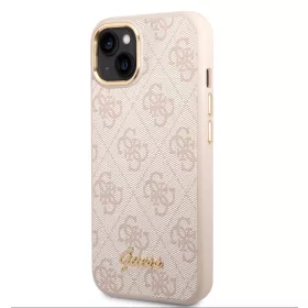   Guess Apple iPhone 14 Plus (6.7) PC/TPU 4G Metal Camera Outline hátlapvédő tok pink (GUHCP14MHG4SHP)