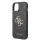 Guess Apple iPhone 14 Pro Max (6.7) Metal Logo hátlapvédő tok szürke (GUHCP14X4GMGGR)