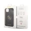 Guess Apple iPhone 14 Pro Max (6.7) Metal Logo hátlapvédő tok szürke (GUHCP14X4GMGGR)