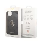 Guess Apple iPhone 14 Pro Max (6.7) Metal Logo hátlapvédő tok szürke (GUHCP14X4GMGGR)