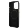 Guess Apple iPhone 14 Pro Max (6.7) PU 4G MagSafe hátlapvédő tok fekete (GUHMP14XU4GPRK)