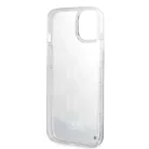 Karl Lagerfeld Monogram Liquid Glitter Apple iPhone 14 Pro (6.1) hátlapvédő tok fekete (KLHCP14LLMNMK)