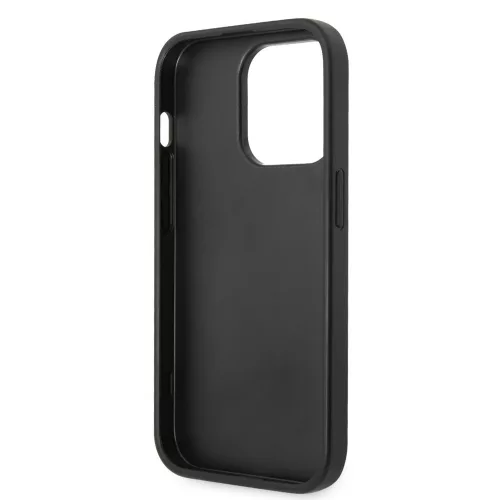 Karl Lagerfeld PU Saffiano Choupette Head Apple iPhone 14 Pro Max (6.7) hátlapvédő tok fekete (KLHCP14XSAPCHK)