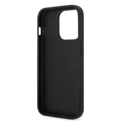   Karl Lagerfeld PU Saffiano Karl Head Apple iPhone 14 Pro Max (6.7) hátlapvédő tok fekete (KLHCP14XSAPKHK)