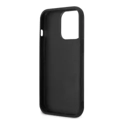   Karl Lagerfeld and Choupette 3D Apple iPhone 14 Pro (6.1) hátlapvédő tok fekete (KLHCP14L3DRKCK)