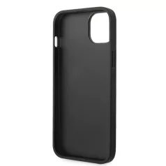   Karl Lagerfeld Saffiano Monogram Apple iPhone 14 Plus (6.7) hátlapvédő tok fekete (KLHCP14MSAKLHPK)