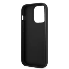   Karl Lagerfeld Saffiano Monogram Apple iPhone 14 Pro Max (6.7) hátlapvédő tok fekete (KLHCP14XSAKLHPK)