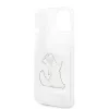 Karl Lagerfeld PC/TPU Choupette Eat Apple iPhone 14 Pro Max (6.7) hátlapvédő tok átlátszó (KLHCP14XCFNRC)