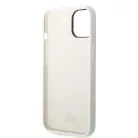 Karl Lagerfeld Liquid Silicone Ikonik NFT Apple iPhone 14 Plus (6.7) hátlapvédő tok fehér (KLHCP14MSNIKBCH)