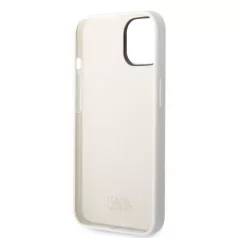   Karl Lagerfeld Liquid Silicone Ikonik NFT Apple iPhone 14 Plus (6.7) hátlapvédő tok fehér (KLHCP14MSNIKBCH)