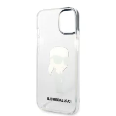   Karl Lagerfeld IML Ikonik NFT Apple iPhone 14 Plus (6.7) hátlapvédő tok átlátszó (KLHCP14MHNIKTCT)