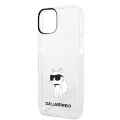   Karl Lagerfeld IML Choupette NFT Apple iPhone 14 (6.1) hátlapvédő tok átlátszó (KLHCP14SHNCHTCT)