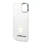 Karl Lagerfeld IML Choupette NFT Apple iPhone 14 (6.1) hátlapvédő tok átlátszó (KLHCP14SHNCHTCT)