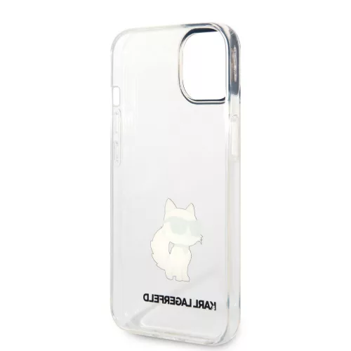 Karl Lagerfeld IML Choupette NFT Apple iPhone 14 (6.1) hátlapvédő tok átlátszó (KLHCP14SHNCHTCT)