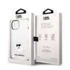 Karl Lagerfeld IML Choupette NFT Apple iPhone 14 (6.1) hátlapvédő tok átlátszó (KLHCP14SHNCHTCT)