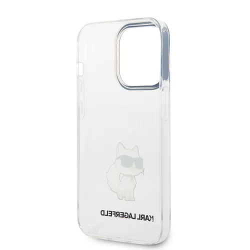 Karl Lagerfeld IML Choupette NFT Apple iPhone 14 Pro Max (6.7) hátlapvédő tok átlátszó (KLHCP14XHNCHTCT)