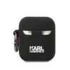 Karl Lagerfeld 3D Logo NFT Choupette Head Apple AirPods 1/2 szilikon tok fekete (KLA2RUNCHK)