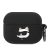 Karl Lagerfeld 3D Logo NFT Choupette Head Apple Airpods Pro szilikon tok fekete (KLAPRUNCHK)