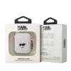 Karl Lagerfeld 3D Logo NFT Choupette Head Apple AirPods 1/2 szilikon tok fehér (KLA2RUNCHH)