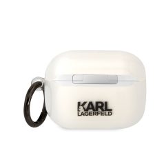   Karl Lagerfeld 3D Logo NFT Choupette TPU Apple Airpods Pro szilikon tok fehér (KLAPHNCHTCT)